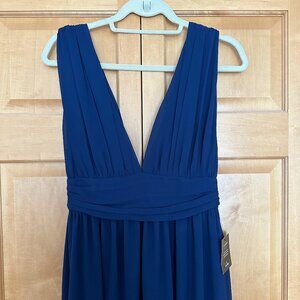 Lulus Heavenly Hues Navy Blue Maxi Dress - Size M